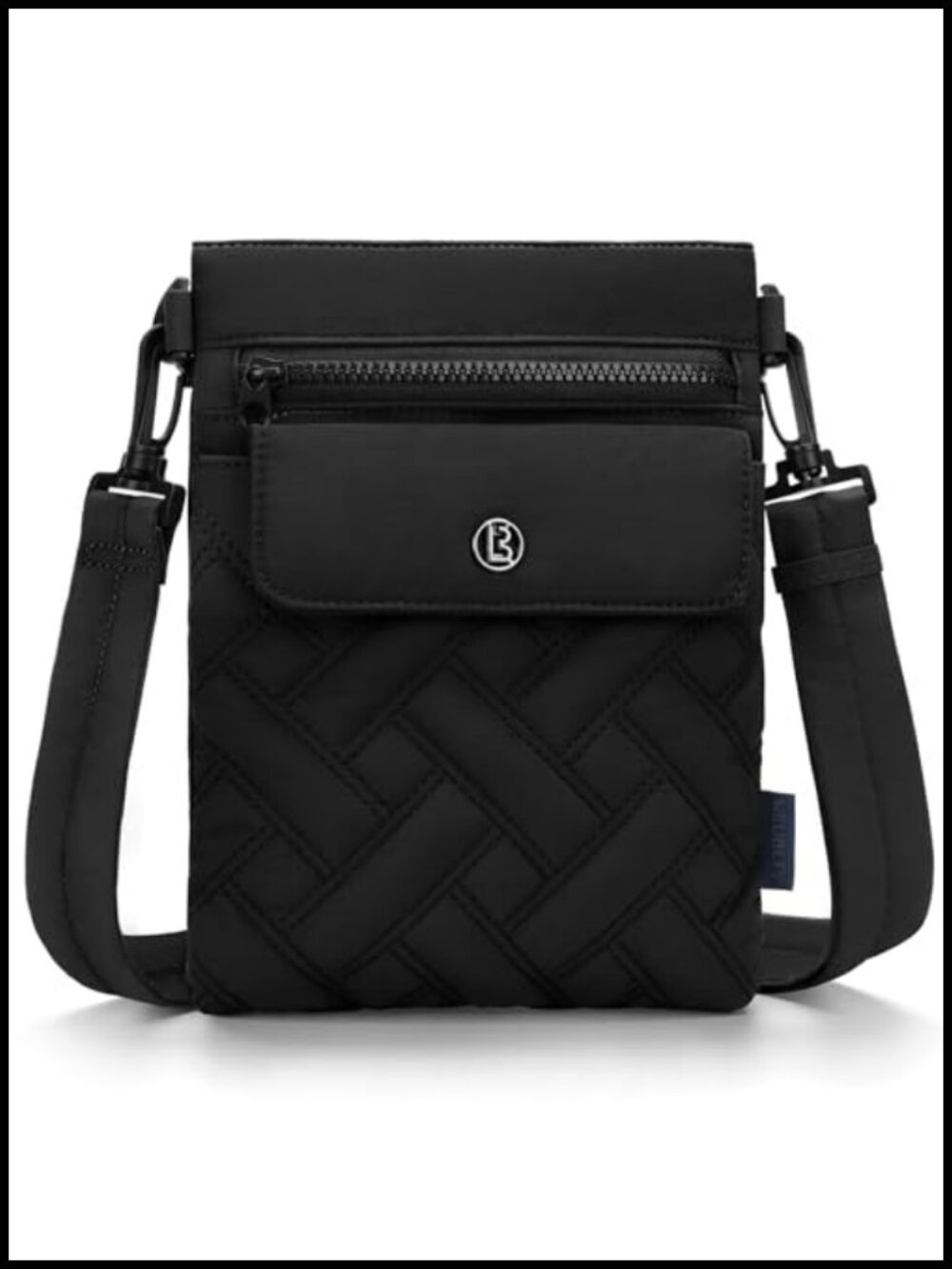 Puffer Crossbody Bag Quilted Nylon Lightweight Mini Purse